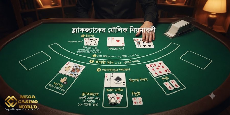 Blackjack-এর মৌলিক নিয়ম Blackjack-এর মৌলিক নিয়ম