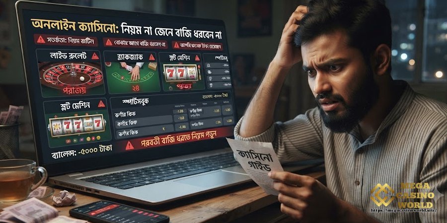 নিয়ম না জেনে বাজি ধরা নিয়ম না জেনে বাজি ধরা