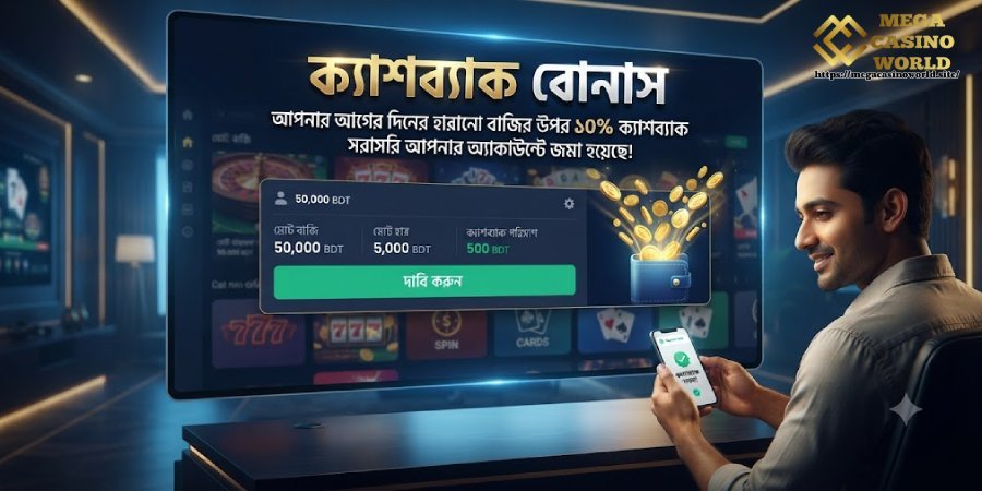 ক্যাশব্যাক বোনাস ক্যাশব্যাক বোনাস