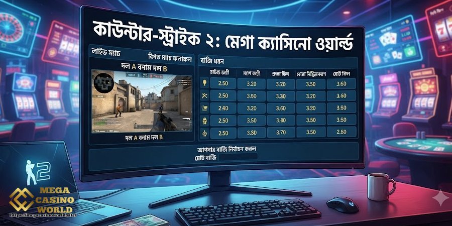 CS2 বেটিং Mega Casino World