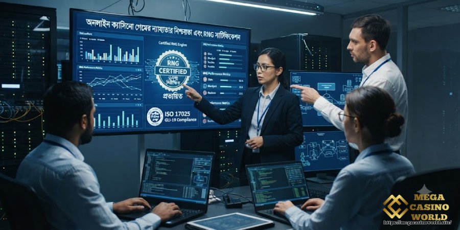 ন্যায্য গেম নিশ্চিতকরণ ও RNG সার্টিফিকেশন