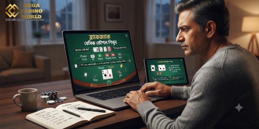 ব্ল্যাকজ্যাক বেসিক কৌশল শিখুন ব্ল্যাকজ্যাক বেসিক কৌশল শিখুন