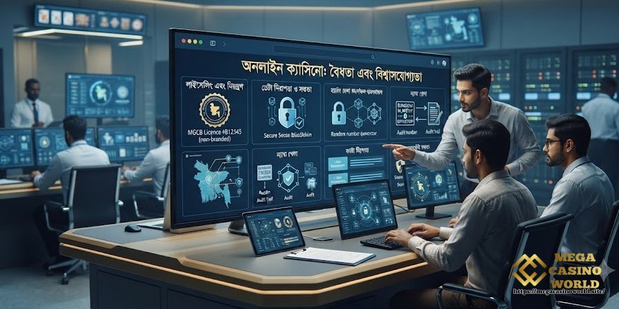 Mega Casino World এর বৈধতা ও বিশ্বাসযোগ্যতা
