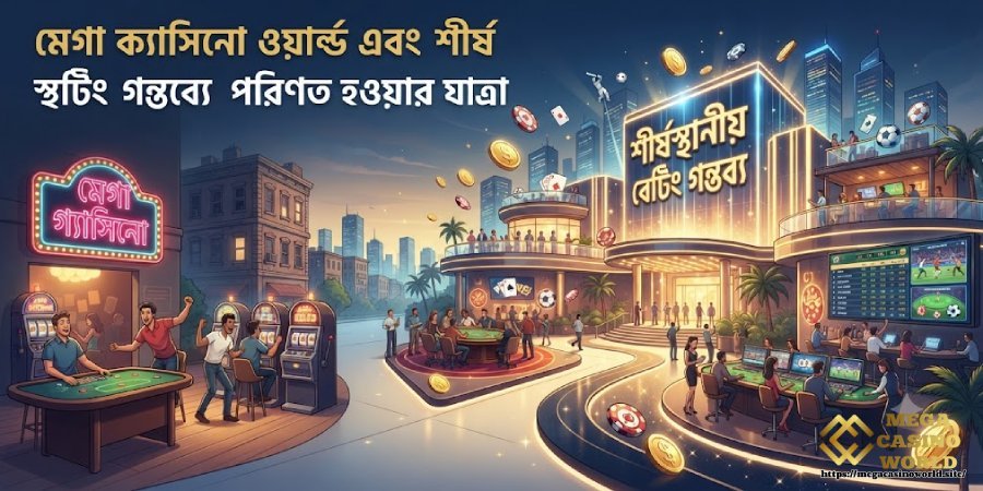 Mega Casino World এবং শীর্ষস্থানীয় বেটিং গন্তব্যে পরিণত হওয়ার যাত্রা Mega Casino World এবং শীর্ষস্থানীয় বেটিং গন্তব্যে পরিণত হওয়ার যাত্রা