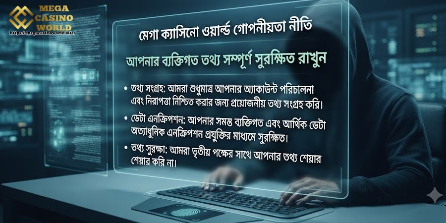 Mega Casino World Privacy Policy – আপনার ব্যক্তিগত তথ্য সম্পূর্ণ সুরক্ষিত রাখুন