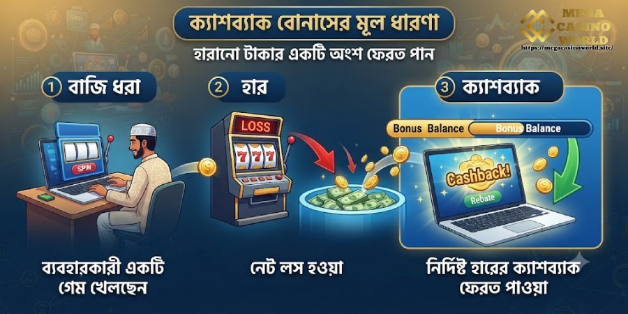 ক্যাশব্যাক বোনাসের মূল ধারণা ক্যাশব্যাক বোনাসের মূল ধারণা
