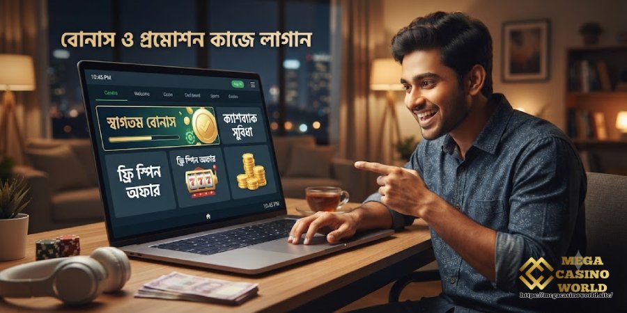 বোনাস ও প্রমোশন কাজে লাগান বোনাস ও প্রমোশন কাজে লাগান