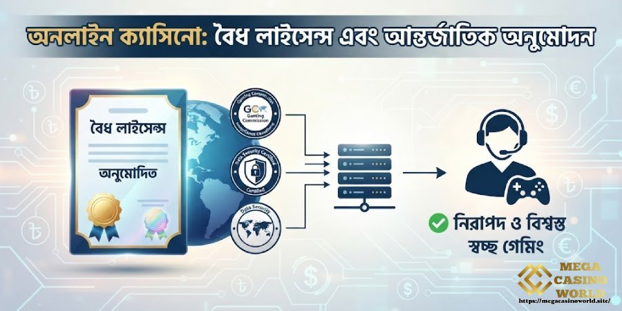 বৈধ লাইসেন্স ও আন্তর্জাতিক অনুমোদন