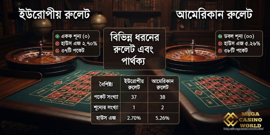 রুলেটের বিভিন্ন ধরন ও পার্থক্য